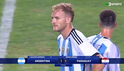 argentina vs paraguay sub 23 hoy
